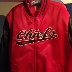 Reebok Men's LG KC Chiefs Reversible Coat